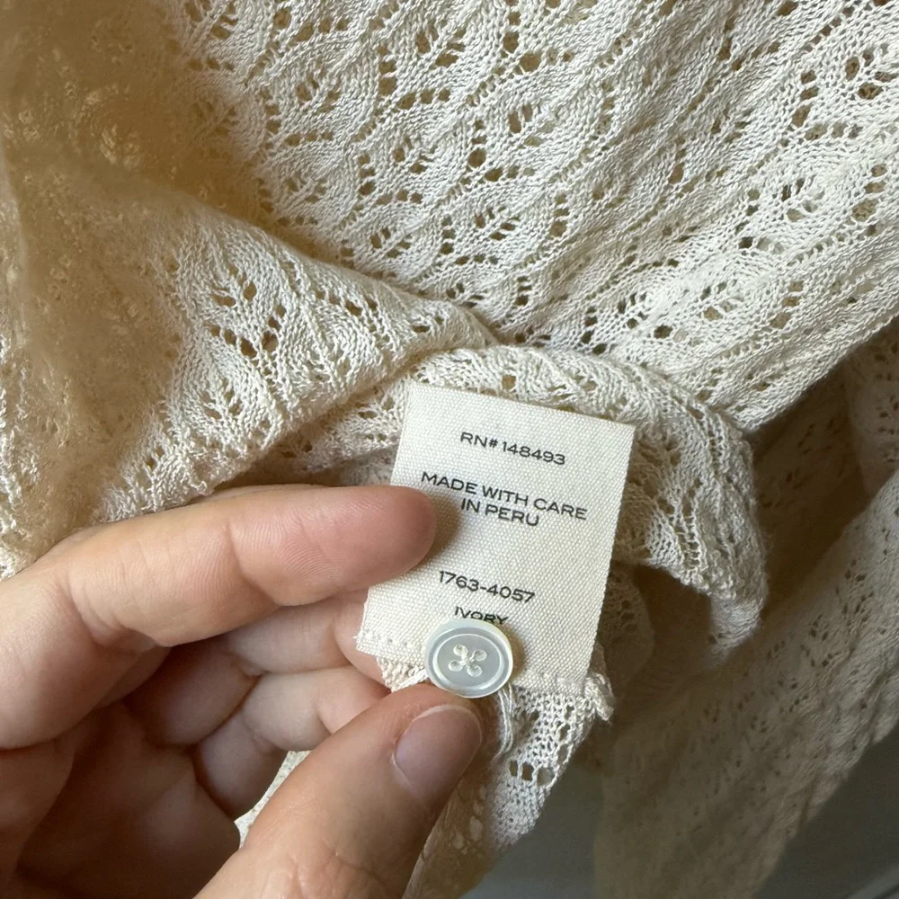 DOEN, Chandel Cardigan, Knit, Size Small - Picture 6 of 7